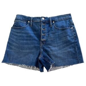 Madewell High Rise Denim Shorts. Size 30